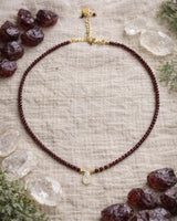 MOONFIRE GEMSTONE NECKLACE
