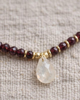 MOONFIRE GEMSTONE NECKLACE