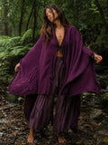 NOMADIC PONCHO - PURPLE