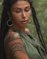 OPEN BACK TRIBAL DRESS