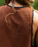 TAURUS TANK TOP - MAN - RUST