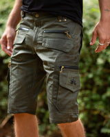 TRADIE SHORTS - DARK OLIVE