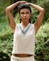 FLORENTINE TOP - CREAM