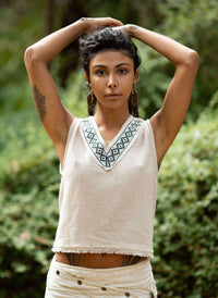 FLORENTINE TOP - CREAM