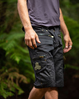 TRADIE SHORTS  - BLACK