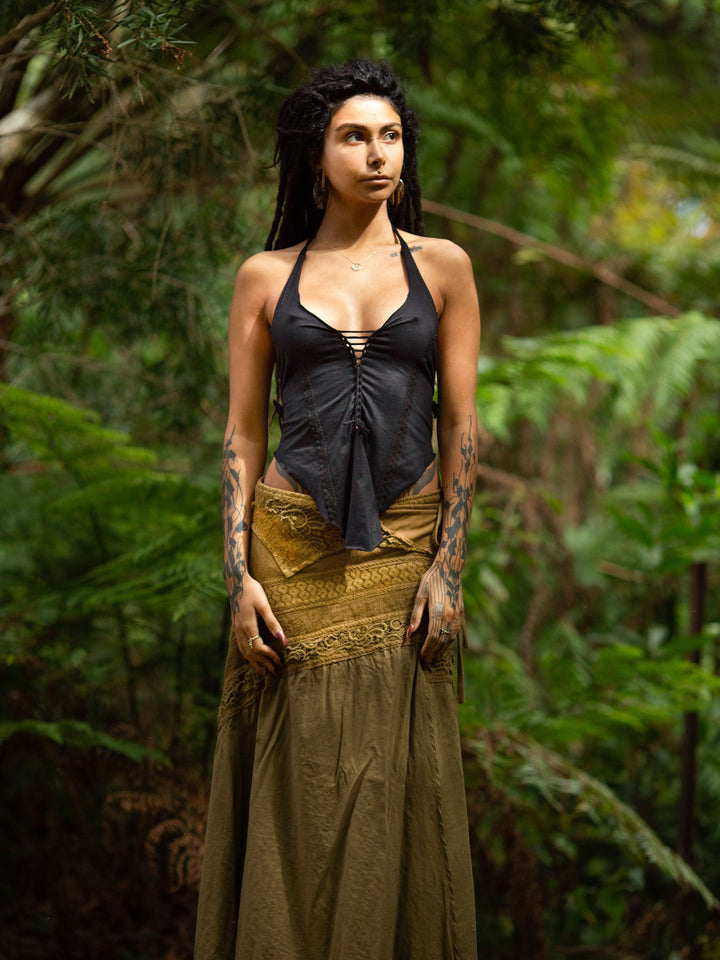 CULTIVATE PEACE TOP - BLACK