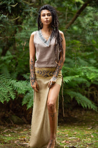 DAENERYS NATURAL COTTON SKIRT