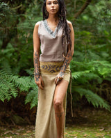 DAENERYS NATURAL COTTON SKIRT