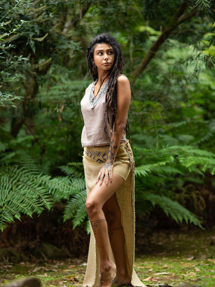 DAENERYS NATURAL COTTON SKIRT