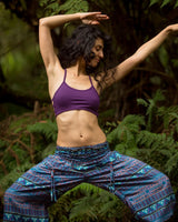 YOGA SAVASANA PANTS - BLUE/PURPLE