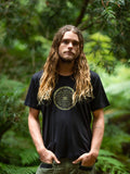 SRI YANTRA HATHA T-SHIRT - BLACK