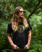 SRI YANTRA HATHA T-SHIRT - BLACK