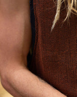 TAURUS TANK TOP - MAN - RUST