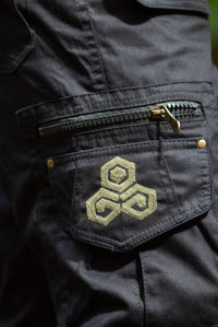 TRADIE SHORTS  - BLACK