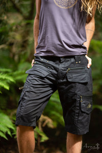TRADIE SHORTS  - BLACK
