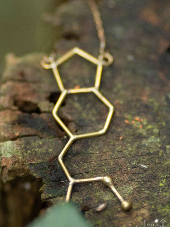 MOLECULE UNIVERSE PENDANT - BRASS