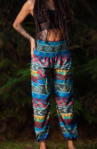 PANTALON DE YOGA SAVASANA - MULTICOLORE