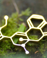 HOFFMAN MOLECULE PENDANT - BRASS