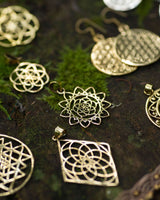 SEED OF LOVE PENDANT - BRASS