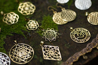 SEED OF LOVE PENDANT - BRASS