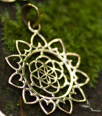 SEED OF LOVE PENDANT - BRASS
