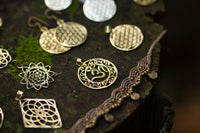 SEED OF LOVE PENDANT - BRASS