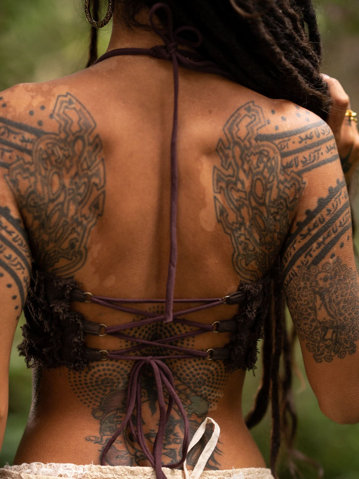 KAHILI TOP - BROWN