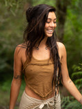 KAHILI TOP - KHAKI