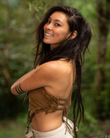 KAHILI TOP - KHAKI