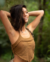 KAHILI TOP - KHAKI