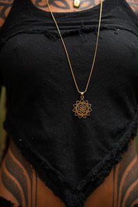 SEED OF LOVE PENDANT - BRASS