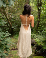 ALUNA BOHO DRESS - CREAM
