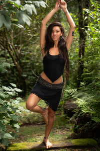 KAHILI TOP - BLACK