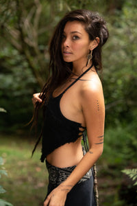 KAHILI TOP - BLACK