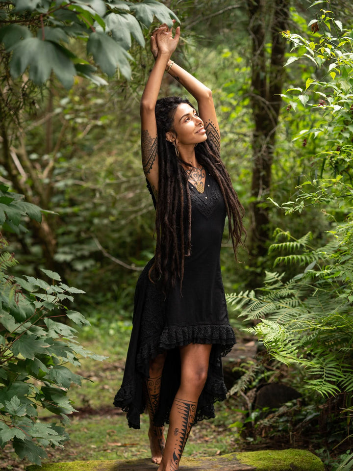 EDEN DRESS - BLACK