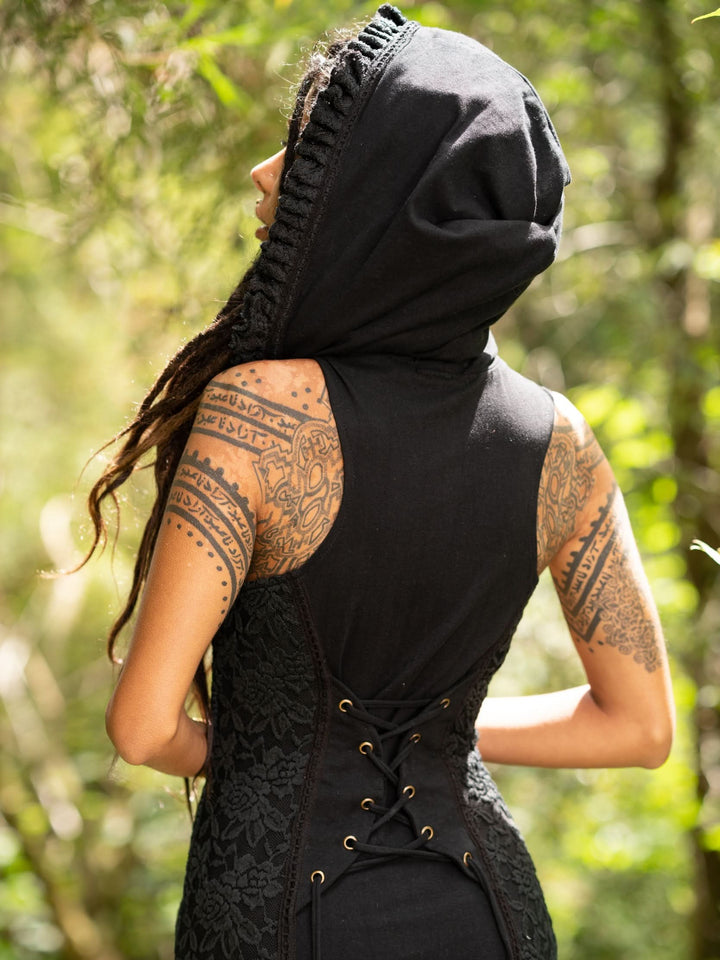 EDEN DRESS - BLACK