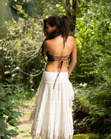 TRIBAL CRAFT LONG BACK SKIRT