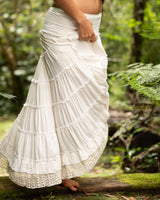 TRIBAL CRAFT LONG BACK SKIRT