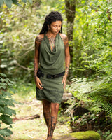 OPEN BACK TRIBAL DRESS