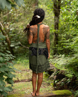 OPEN BACK TRIBAL DRESS