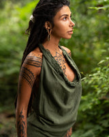 OPEN BACK TRIBAL DRESS