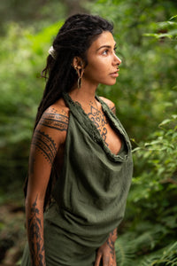 ROBE TRIBALE DOS NU
