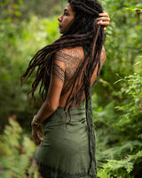 OPEN BACK TRIBAL DRESS