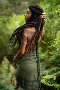 ROBE TRIBALE DOS NU