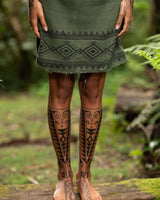 OPEN BACK TRIBAL DRESS