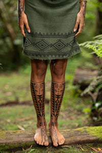 ROBE TRIBALE DOS NU
