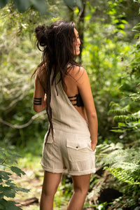 SALOPETTE COURTE TRIBAL - CRÈME