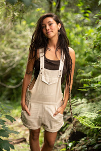 SALOPETTE COURTE TRIBAL - CRÈME