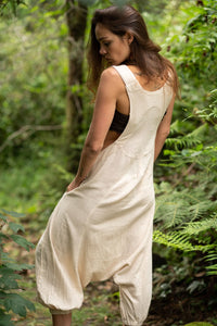 PANTALON COMBINAISON TRIBAL - CRÈME