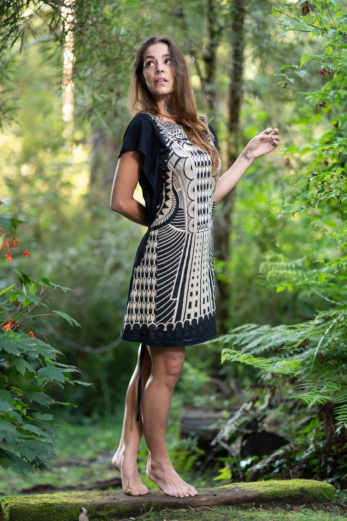 ZULU DRESS - BLACK